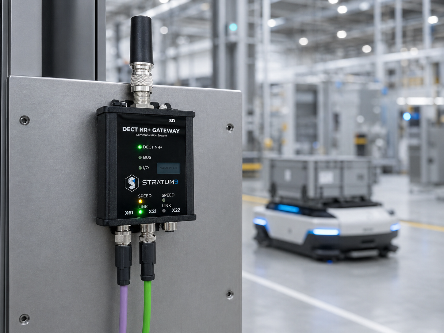 STRATUM 9 launches first industrial-grade DECT NR+ gateway for mobile ...